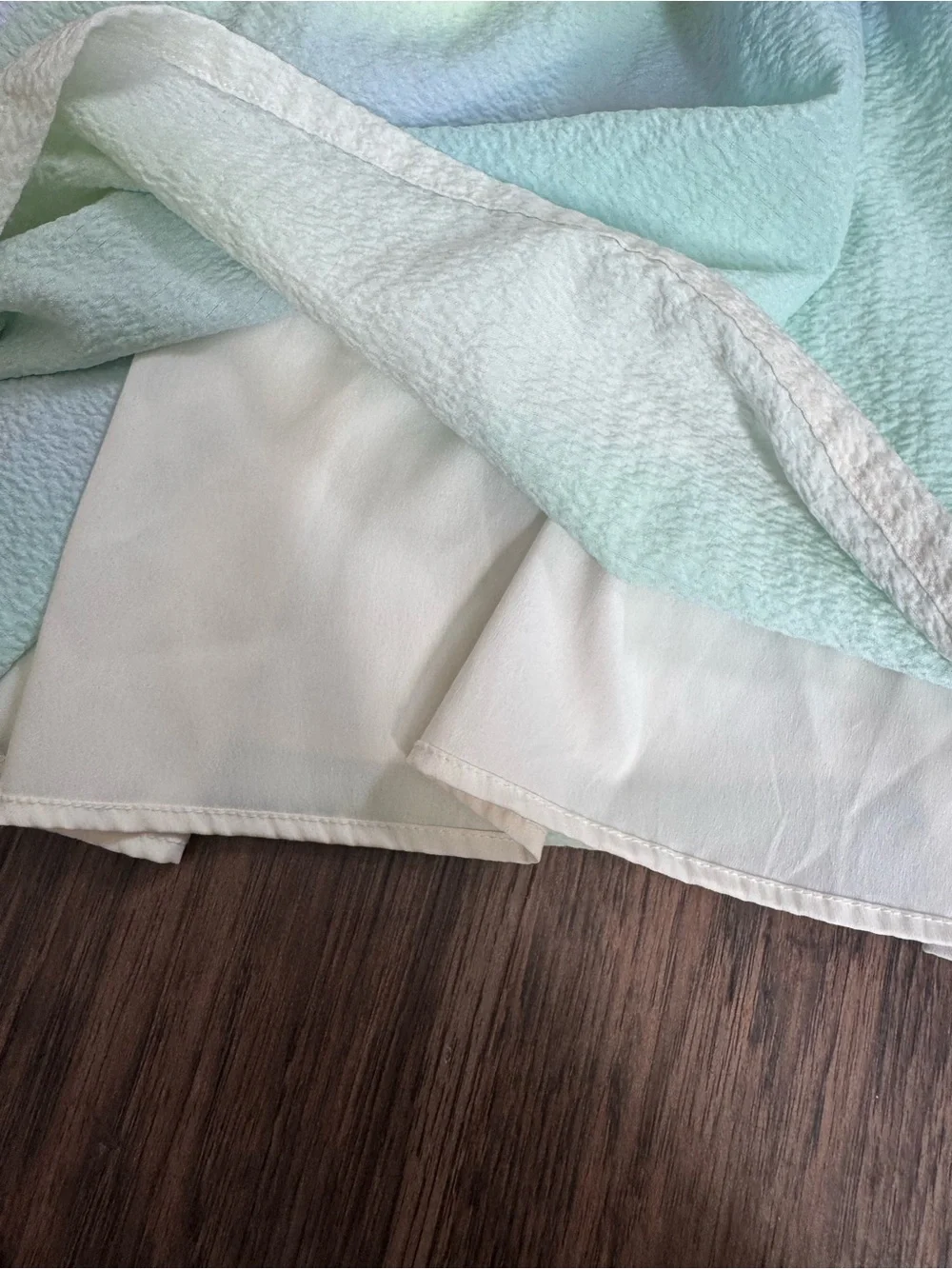 Old Navy Pastel Green One-Shoulder Ruffle Dress